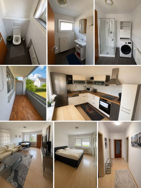Zuhause mit 3 Zimmern und Balkon in Gersthofen
